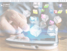 Tablet Screenshot of linet-services.de